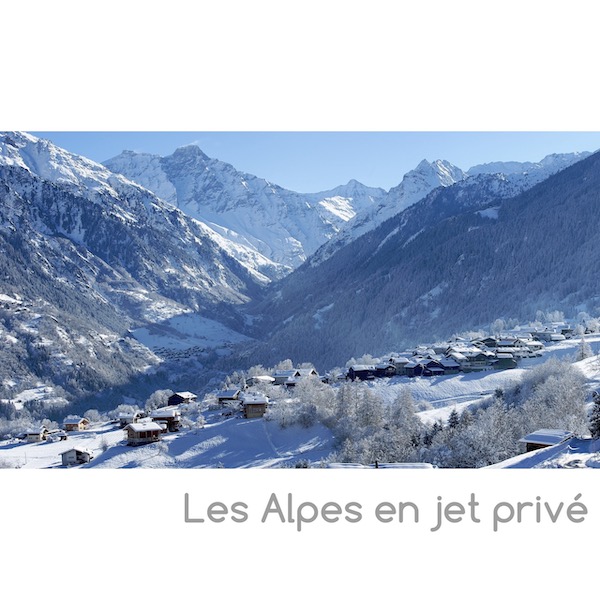 Vol privé dans les Alpes